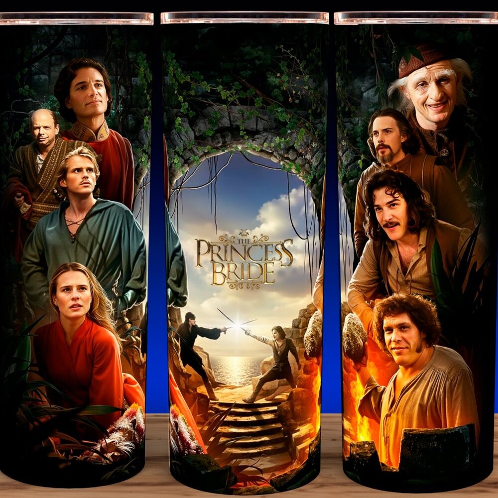 The Princess Bride 80s Classic Fantasy Movie Cup Mug Tumbler 20oz